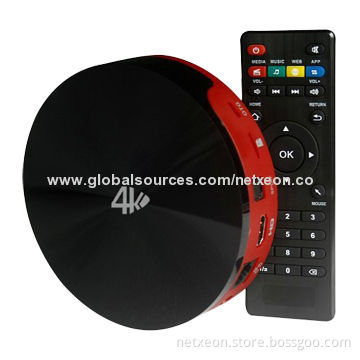Dolby Quad Core 2/16GB HD TV Box with Antenna for Wi-Fi